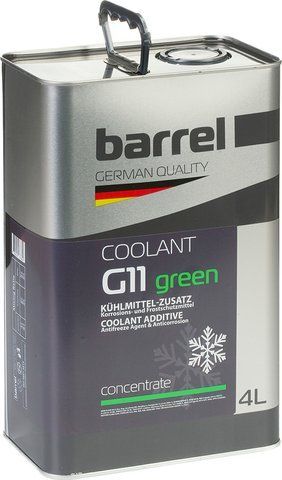 Антифриз BARREL CONCENTRATE зелений G-11 4л 122022140 фото товару