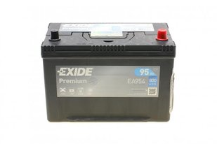 Акумулятор 95Ah-12v Exide PREMIUM (302х171х222), R, EN800 Азія EA954 фото