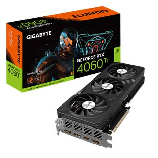 Відеокарта GF RTX 4060 Ti 8GB GDDR6 Gaming OC Gigabyte (GV-N406TGAMING OC-8GD) GV-N406TGAMING OC-8GD фото