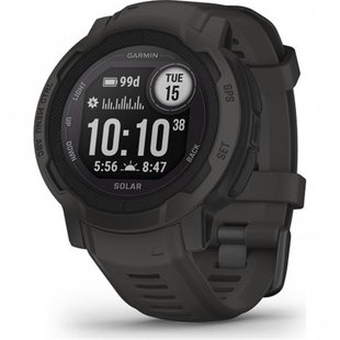 Смарт-годинник Garmin Instinct 2 Solar Graphite Gray (010-02627-00) 010-02627-00 фото