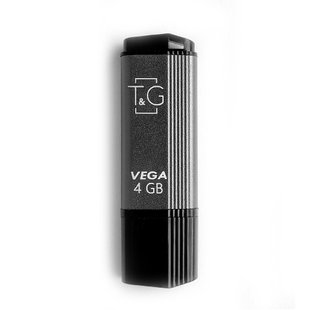 Флеш-накопичувач USB 4GB T&G 121 Vega Series Grey (TG121-4GBGY) TG121-4GBGY фото