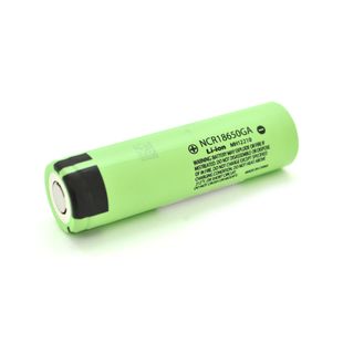 Акумулятор 18650 Li-Ion Panasonic NCR18650GA, 3500mAh, 10A, 4.2/3.6/2.5V, Green NCR18650GA фото