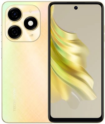 Смартфон Tecno Spark 20 (KJ5n) 8/256GB Dual Sim Neon Gold (4894947013577) 4894947013577 фото