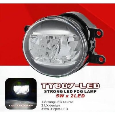 Фары доп.модель Toyota Cars/TY-807L/LED-12V6W/эл.проводка (TY-807-LED) TY-807-LED фото