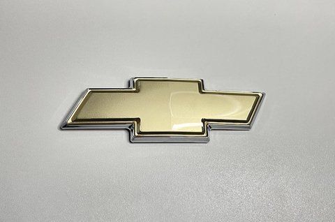 Емблема Chevrolet 150x60 mm (золото/середня) 22865905 ch003 фото товару