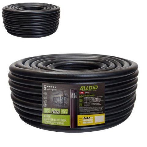 Alloid Pro. Шланг маслобензостойкий, термокаучуковий 25 х 35мм, 50м GR-67789 фото товара
