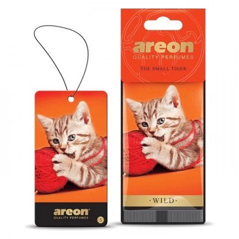 Освіжувач повітря AREON сухий листок Wild Small Tiger (AW05) AW05 фото товару