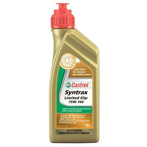 Олива трансмісійна CASTROL Syntrax Limited Slip GL-5 75W-140 1 л (15D99E) 15D99E фото товара