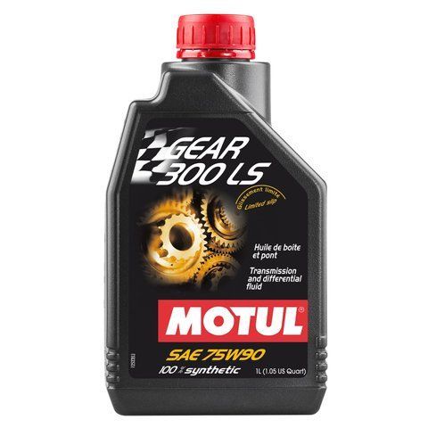 Олива трансмісійна MOTUL Gear 300 LS 75W-90 1л (105778) 105778 фото товару