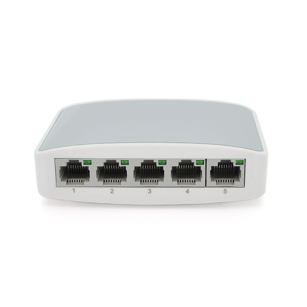 Комутатор Ethernet ONV-H1005S в пластиковому корпусі, 5*100Мб портів, 5В 1Ач, 100х70х28 ONV-H1005S фото