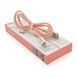 Кабель iKAKU KSC-723 GAOFEI smart charging cable for iphone, Pink, довжина 1м, 2.4A, BOX KSC-723-P-L фото 1