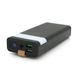 PowerBank XO-PR1129 20000mAh,flashlight,Input:(Micro,Type-C), Output:(2хUSB,Type-C), QC22.5W/PD20W, plastic, Black XO-PR129 фото 1