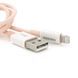Кабель iKAKU KSC-723 GAOFEI smart charging cable for iphone, Pink, довжина 1м, 2.4A, BOX KSC-723-P-L фото 4