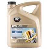 Олива моторна K2 Hybrid Oil 0W-20 5 л (O0525E) O0525E фото товару