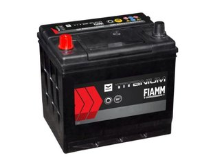 Акумулятор FIAMM BLACK TITANIUM (D20X 50) ASIA ЛІВ [+] 12V 50AH 420A 200*170*223 7905175 фото