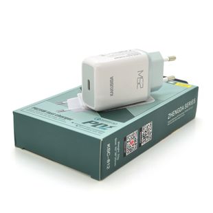 СЗУ AC100-240V iKAKU KSC-812 Zhengda Series PD25W charger, White, Box KSC-812-Zhengda фото