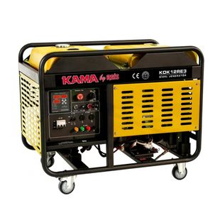 Генератор дизельний KDK12RE3, трехфазный 230/400V, 50Hz, 12KVA, Water COOL, об'єм 34л KDK12RE3 фото