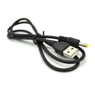 Кабель для планшета USB2.0(M)=> 4.0/1.7mm(M), 0,7м, Black, OEM YT-AM-4.0/1.7 фото