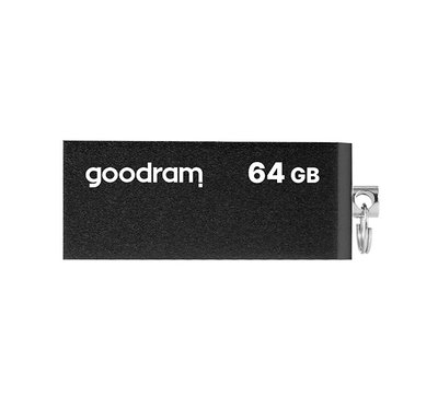 Флеш-накопичувач USB 64GB GOODRAM UCU2 (Cube) Black (UCU2-0640K0R11) UCU2-0640K0R11 фото
