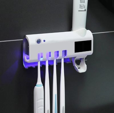 Тримач диспенсер для зубної пасти та щіток DTS-DDZPSk фото