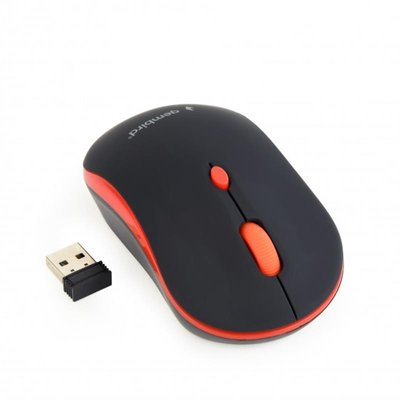 Миша бездротова Gembird MUSW-4B-03-R Black/Red USB MUSW-4B-03-R фото