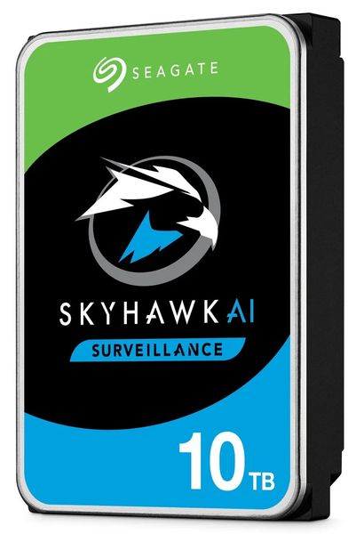 Накопичувач HDD SATA 10.0TB Seagate SkyHawk Al Surveillance 256MB (ST10000VE001) ST10000VE001 фото