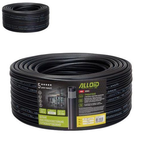 Alloid Pro. Шланг маслобензостойкий, термокаучуковий 6 х 12мм, 50м GR-67690 фото товара