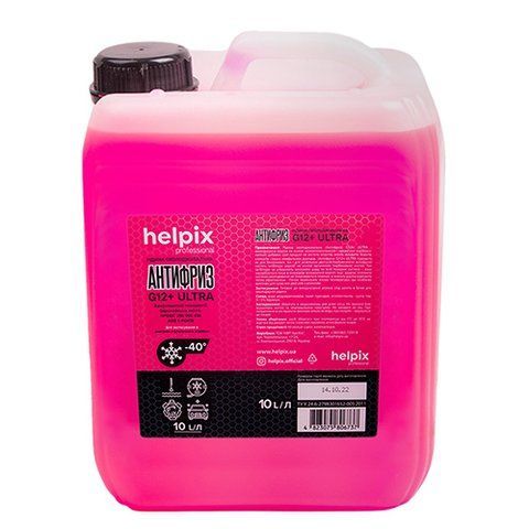 Антифриз "HELPIX" G12 красный (10л) (6737) 6737 фото товара