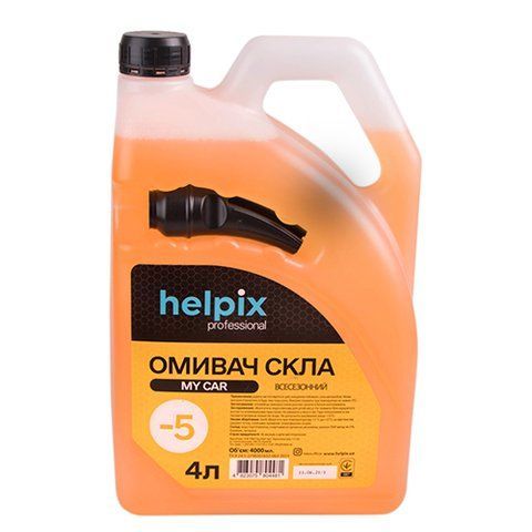 Омивач HELPIX всесезонний -5 MY CAR 4,0 л. (4481) 4481 фото товару