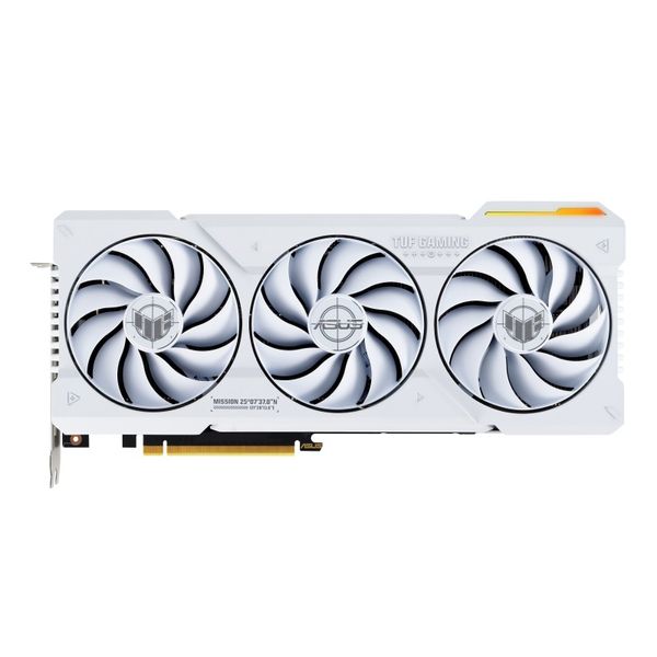 Відеокарта GF RTX 4070 Ti Super 16GB GDDR6X TUF Gaming OC White Asus (TUF-RTX4070TIS-O16G-WHITE-GAMING) TUF-RTX4070TIS-O16G-WHITE-GAMING фото