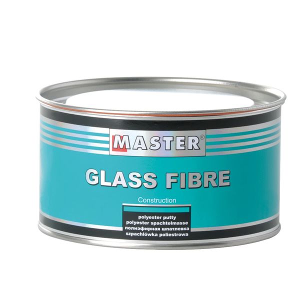 Шпаклівка MASTER GLASS FIBRE 0,5 л/ 0,8 кг (з затверджувачем) 140212 фото