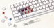 Клавіатура бездротова Motospeed SK66 Gateron Red Hot Swap White (mtsk66wmr) mtsk66wmr фото 3