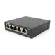 Комутатор POE 48V Mercury S105P 48V 5 портів Ethernet 10/100 Мбіт / сек, БП в комплекті, BOX Q200 S105P фото 3