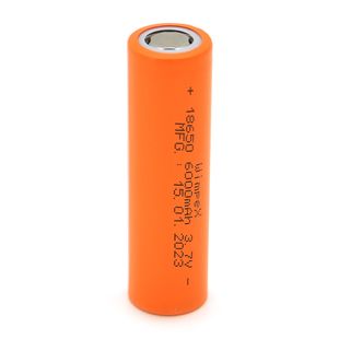 Акумулятор WMP-6000 18650 Li-Ion Flat Top, 1200mAh, 3.7V, Orange YT30013 фото