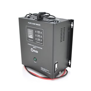 Гібридний інвертор Europower RTSWm-MPPT-500LCD, 300W, 12V, струм заряду 10A, 140-275V, MPPT (20/40А, 15-75Vdc) RTSWm-MPPT-500LCD фото