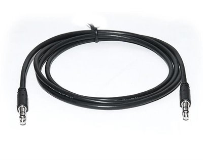 Аудіо-кабель REAL-EL Audio Pro 3.5 мм - 3.5 мм (M/M), 1 м, чорний (EL123500040) EL123500040 фото