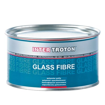 Шпаклівка фінішна зі скловолокном та затверджувачем TROTON Glass Fibre 0,25 кг (1173) 140040 фото