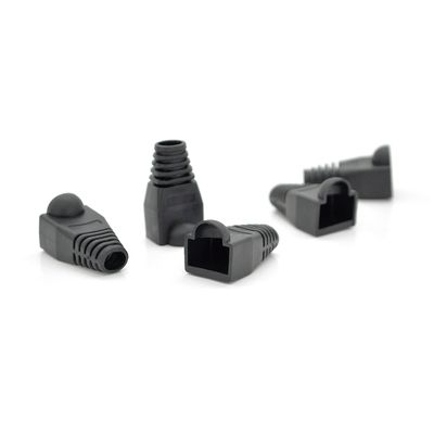 Ковпачок ізолюючий Merlion RJ-45 Black Cat.5 (100 шт / уп.) Q100 CPRJ45ML-BK-CAT5 фото