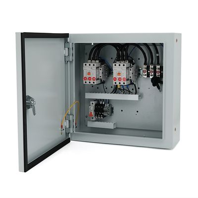 Блок АВР AKSA для генераторів із внутрішнім контролером, під конфігурацію мережі 3/3, 3/1,1/1, контактори 50A/50А, max 22кВт 44KVA505022 фото
