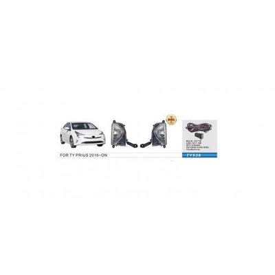 Фары доп.модель Toyota Prius XW50 2015-22/TY-938L/LED-12V6W+DRL-3W/эл.проводка (TY-938-LED FOG+DRL) TY-938-LED FOG+DRL фото