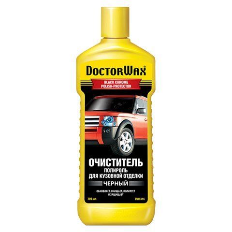 Очищувач-поліроль для кузова Doctor Wax чорний 300 мл (DW8316) DW8316 фото товара