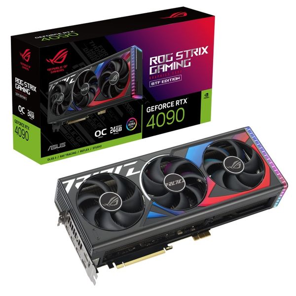 Відеокарта GF RTX 4090 24GB GDDR6X ROG Strix Gaming BTF OC Asus (ROG-STRIX-RTX4090-O24G-BTF-GAMING) ROG-STRIX-RTX4090-O24G-BTF-GAMING фото