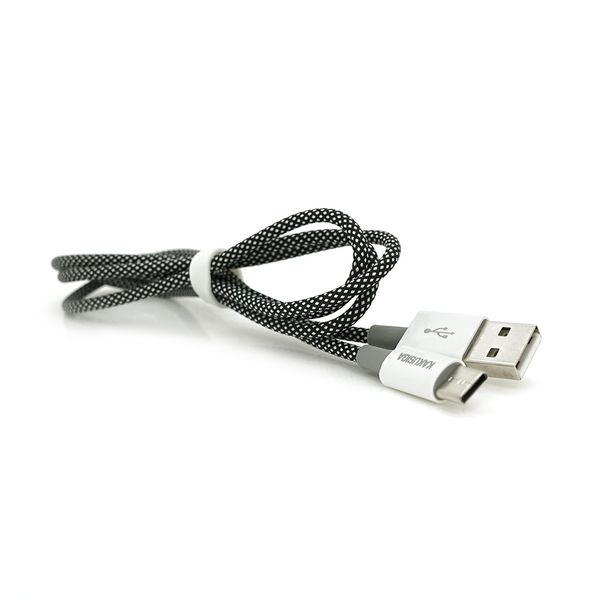 Кабель iKAKU KSC-723 GAOFEI smart charging cable for Type-C, Black, довжина 1м, 3.0A, BOX KSC-723-B-TC фото