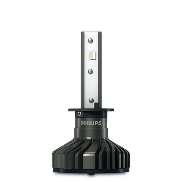 Комплект світлодіодних автоламп H1 LED 12/24V 20W 5800K P14,5S / LED ULTINON PRO9100 - НА 350% ЗБІЛЬШЕНИЙ СВІТЛОВИЙ ПОТІК / МАЄ CANBUS ДЛЯ УСУНЕННЯ МЕРЕХТІННЯ / 2ШТ. 11258U91X2 фото товара