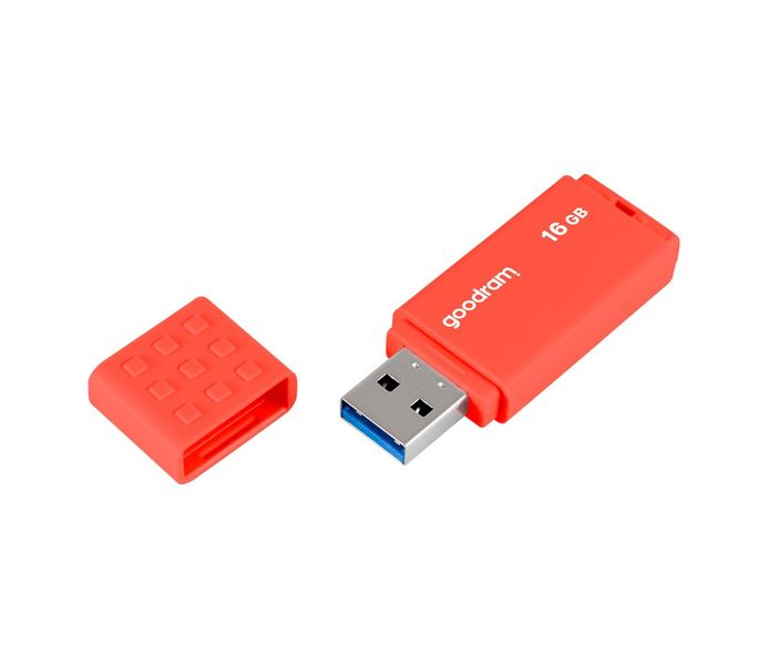 Флеш-накопичувач USB3.0 16GB GOODRAM UME3 Orange (UME3-0160O0R11) UME3-0160O0R11 фото