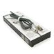 Кабель iKAKU KSC-723 GAOFEI smart charging cable for Type-C, Black, довжина 1м, 3.0A, BOX KSC-723-B-TC фото 1