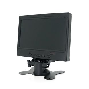 Автомобільний РК-монітор 7"(16:9) панель IPS, AV/VGA/HDMI роз'єми, 1024*600ips, 12-24V, BOX N70-A03IPS фото