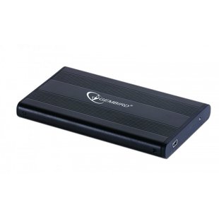 Зовнішня кишеня Gembird для підключення SATA HDD 2.5", USB 2.0, Black (EE2-U2S-5) EE2-U2S-5 фото