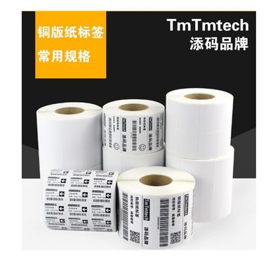 Термоетікетка TmTmtech 102 x 152, один ряд, кількість етикеток в ролику-до 250 шт TmTmtech 102 х 152 фото