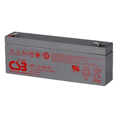 Акумуляторна батарея CSB HRL1210N 12V 2.3Ah (178х34х64мм) HRL1210WF2FR фото